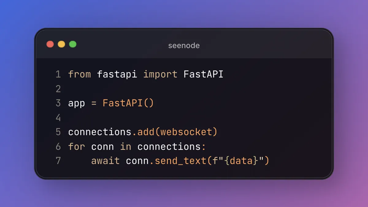 Unlock the Power of WebSockets with FastAPI: Real-Time Apps