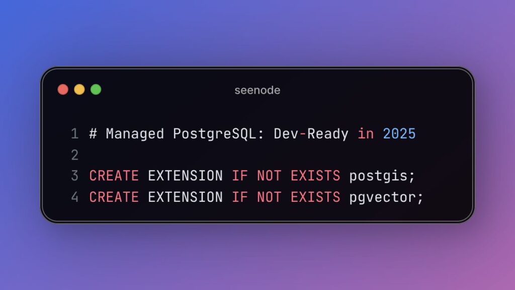 managed postgresql
